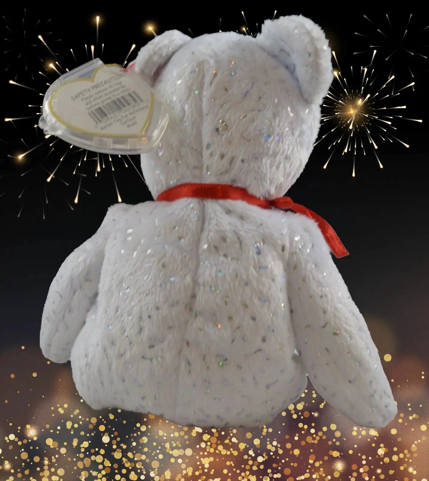 Beanie Babies Decade Anniversary Bear"