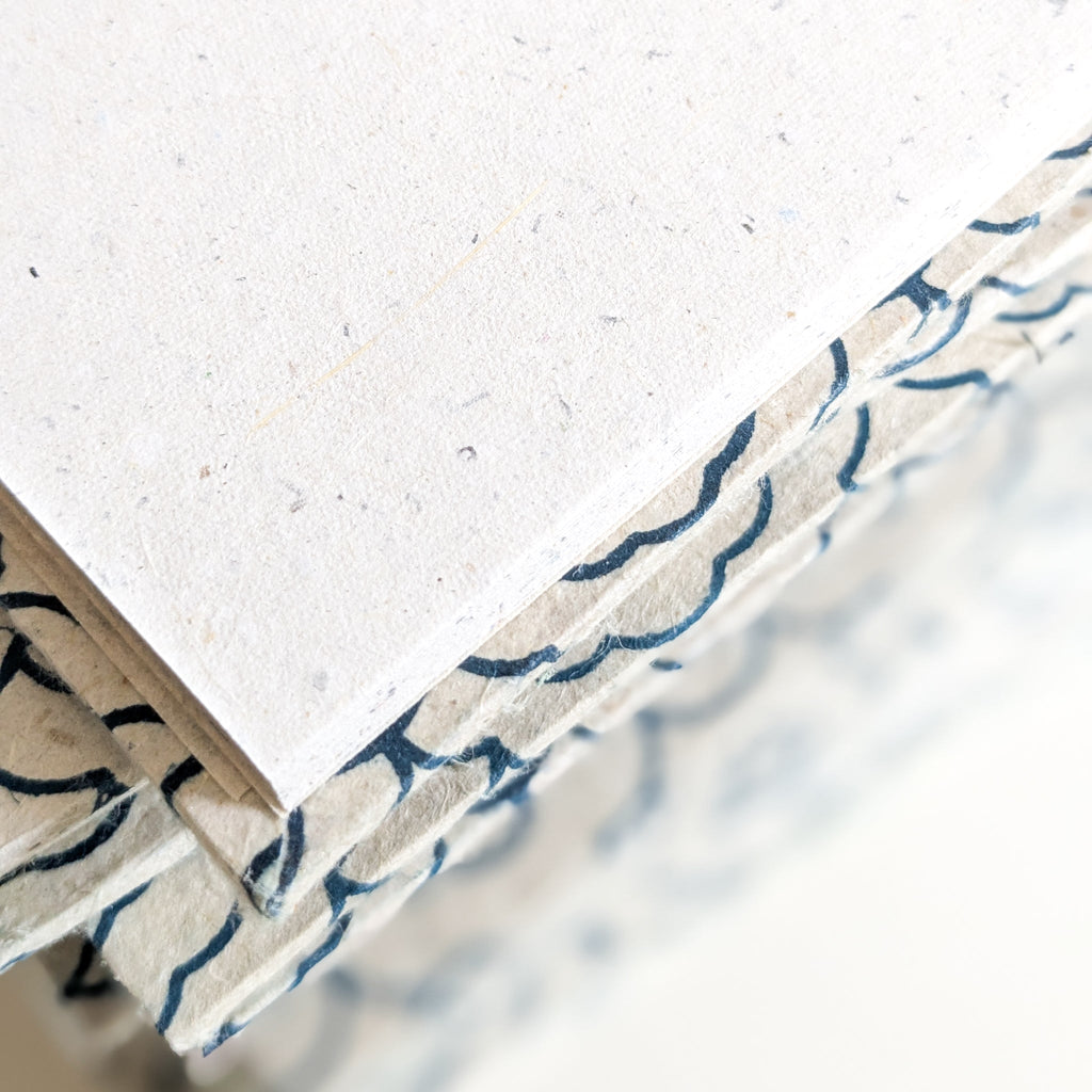 Eco Friendly Recycled Paper Notebook – A5 Fair Trade Journal with Closure