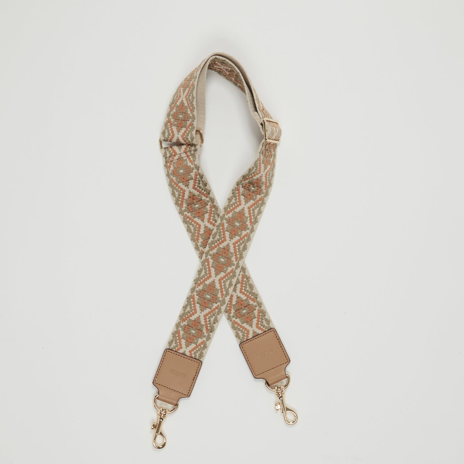 Adjustable Leather Crossbody Bag Strap