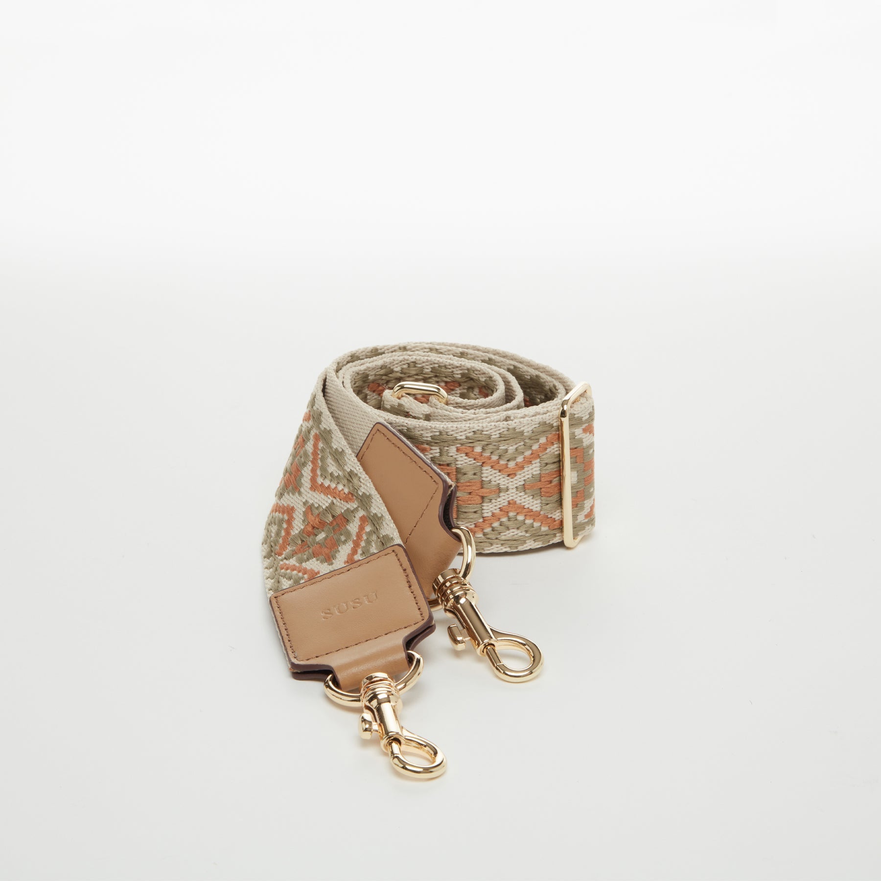 Adjustable Leather Crossbody Bag Strap