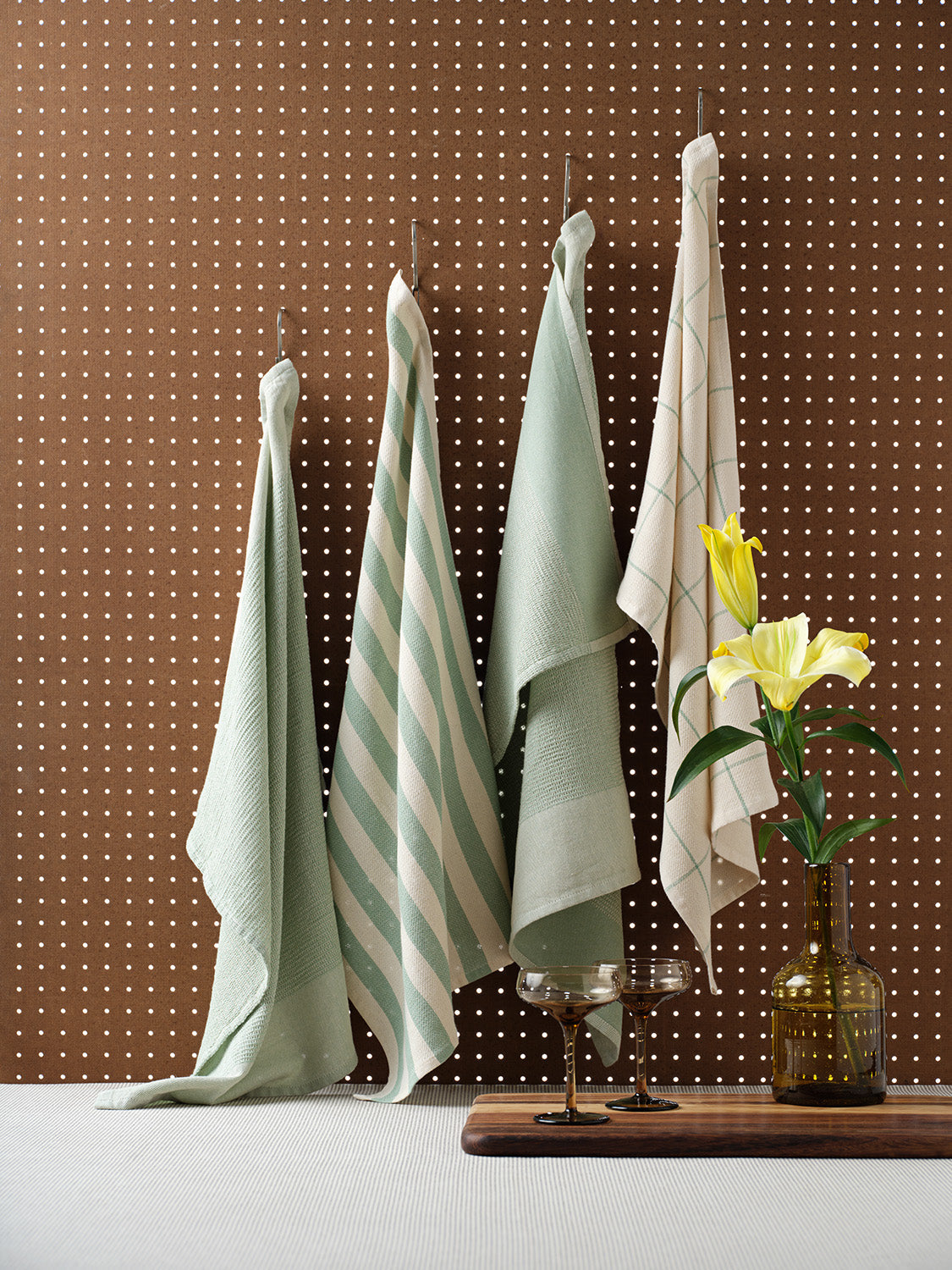 Cotton Kitchen Towels Set of 4