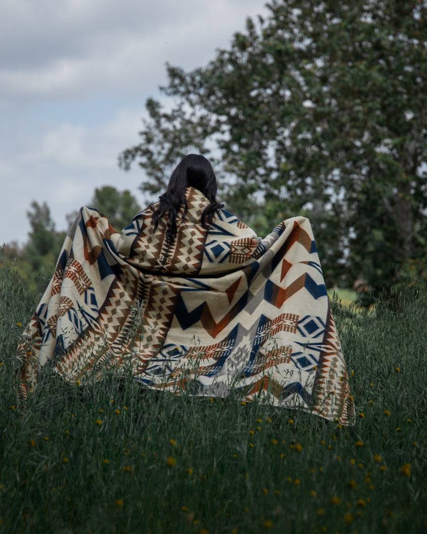 Awa Blanket in Earth