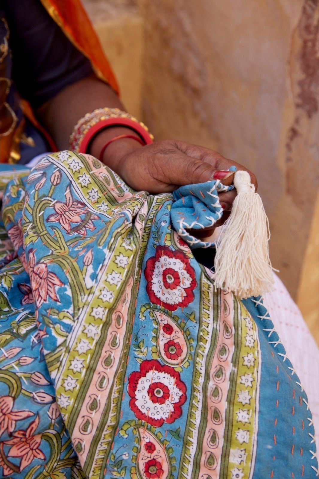 Topanga Throw in Blue