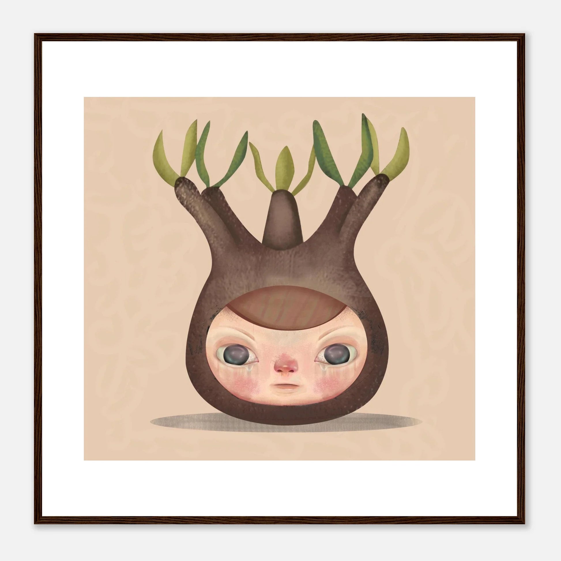 The Stolen Ninety Year Old Head Framed Print