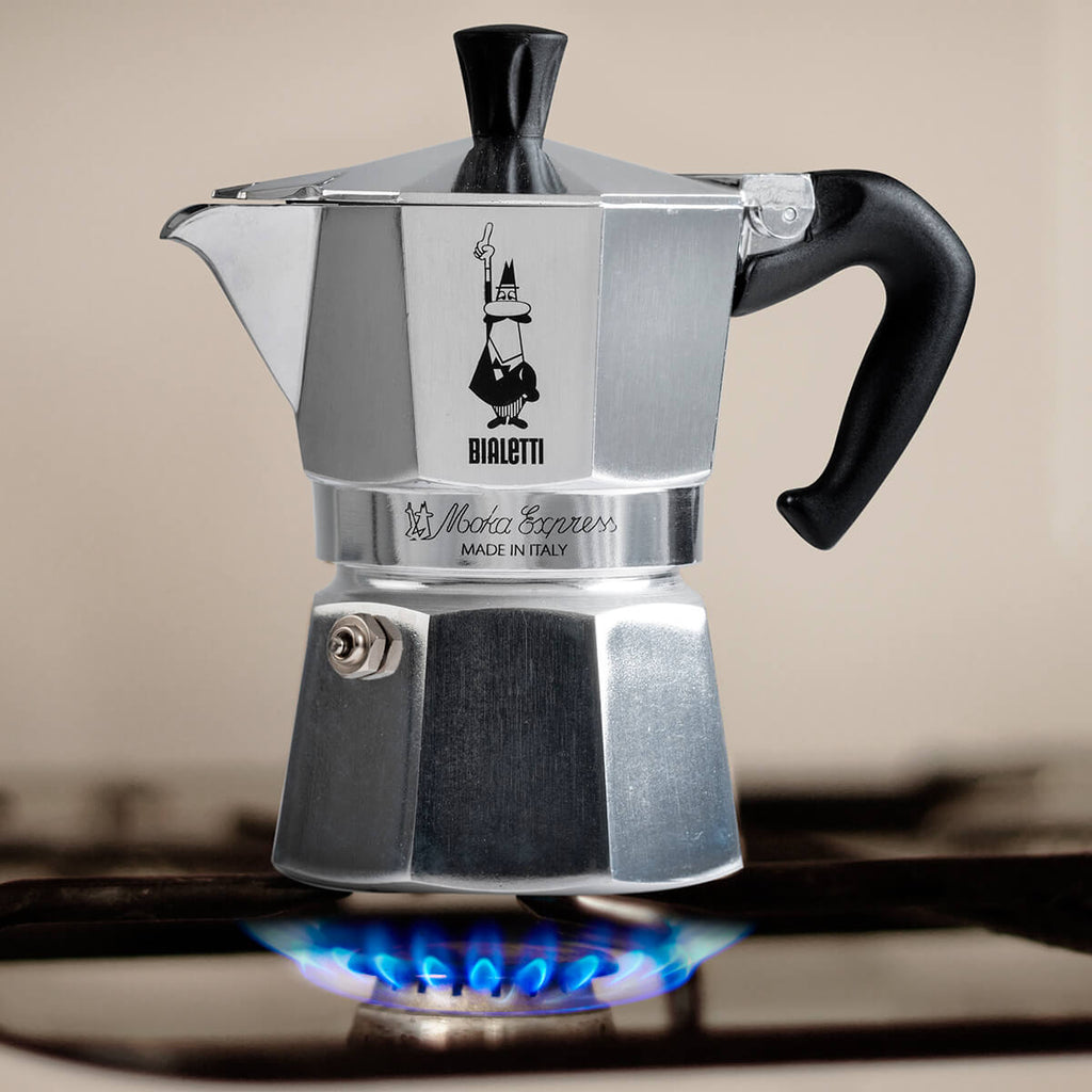Stovetop Moka Express Coffee Maker