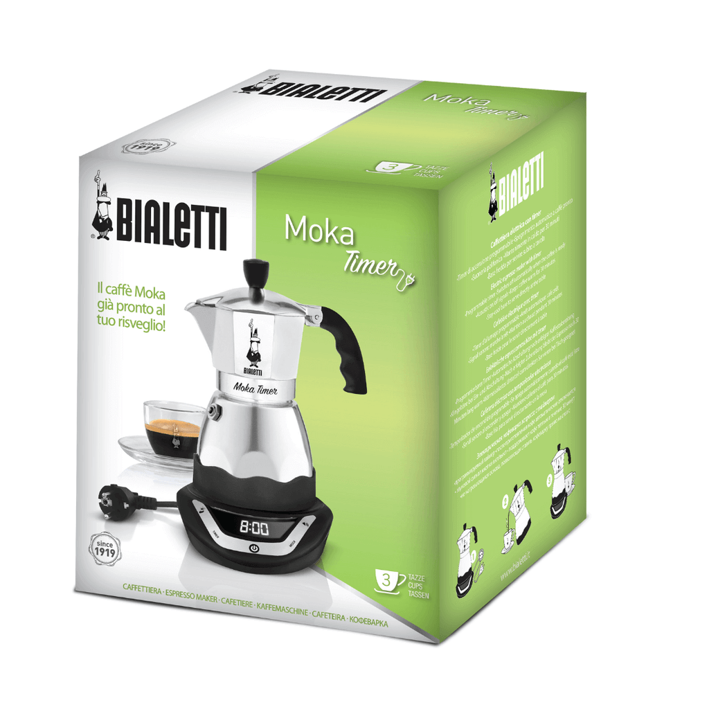 Moka Timer Electric Coffee Maker UK Plug