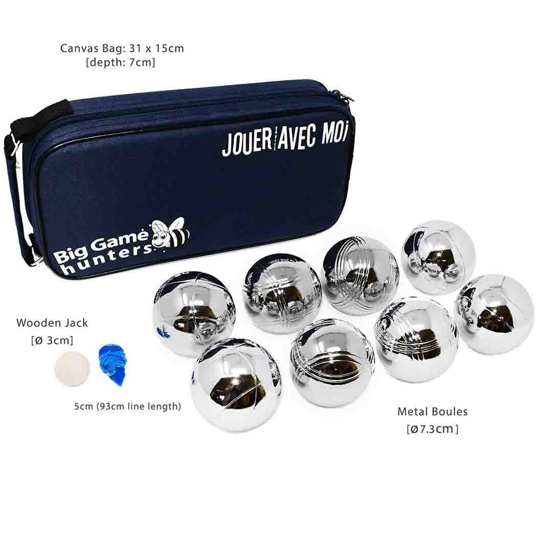 Pétanque/Boules Game, Luxury Set for 8 Players