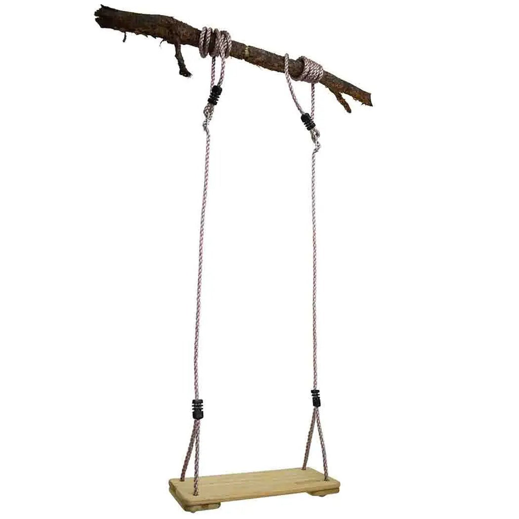 Pine Wood Swing Seat - Comfy, Secure & Durable
