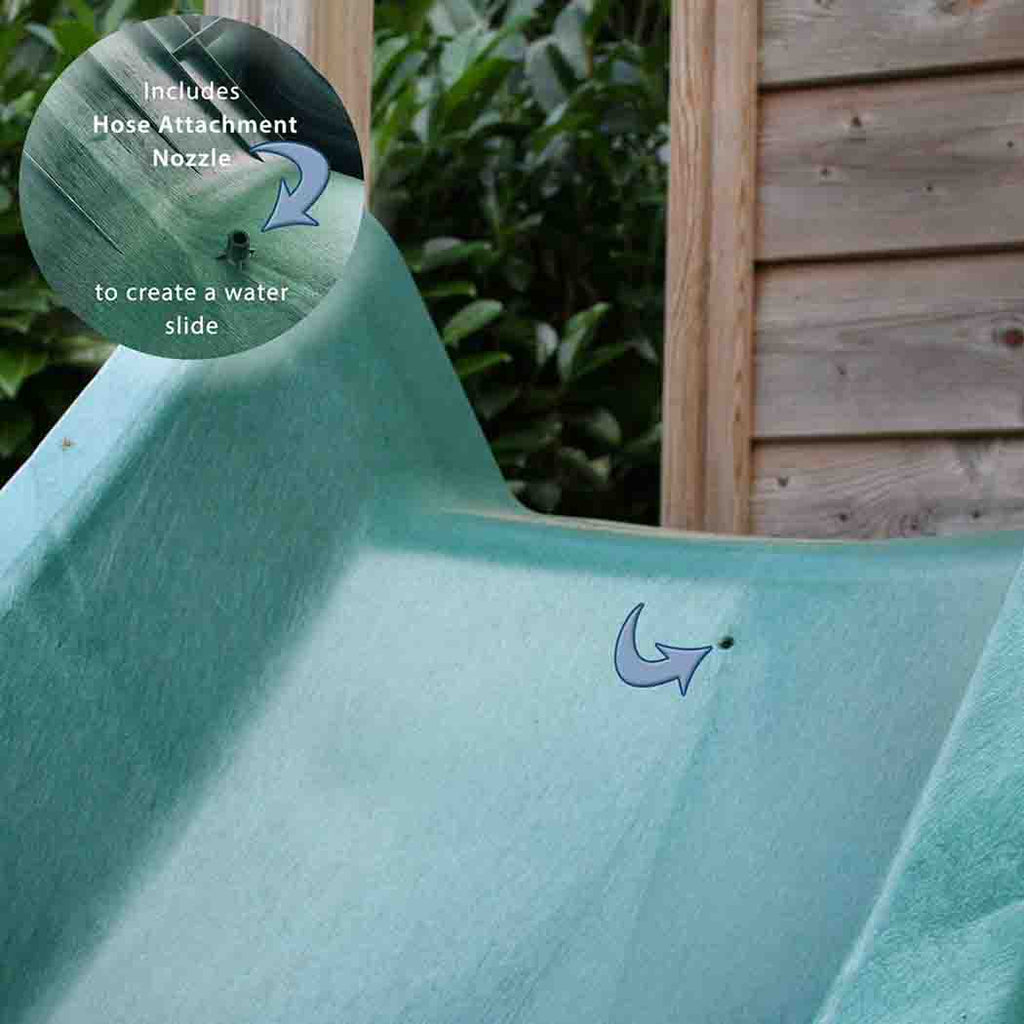 2.2m Water Slide - Green Children's Garden Slide
