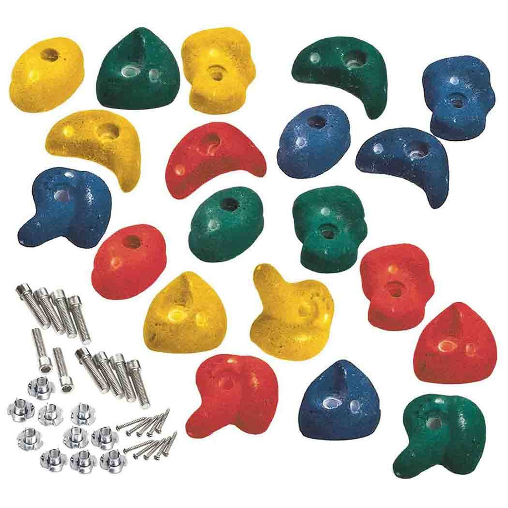 Climbing Stones & Footholds - 20 pack - Weatherproof