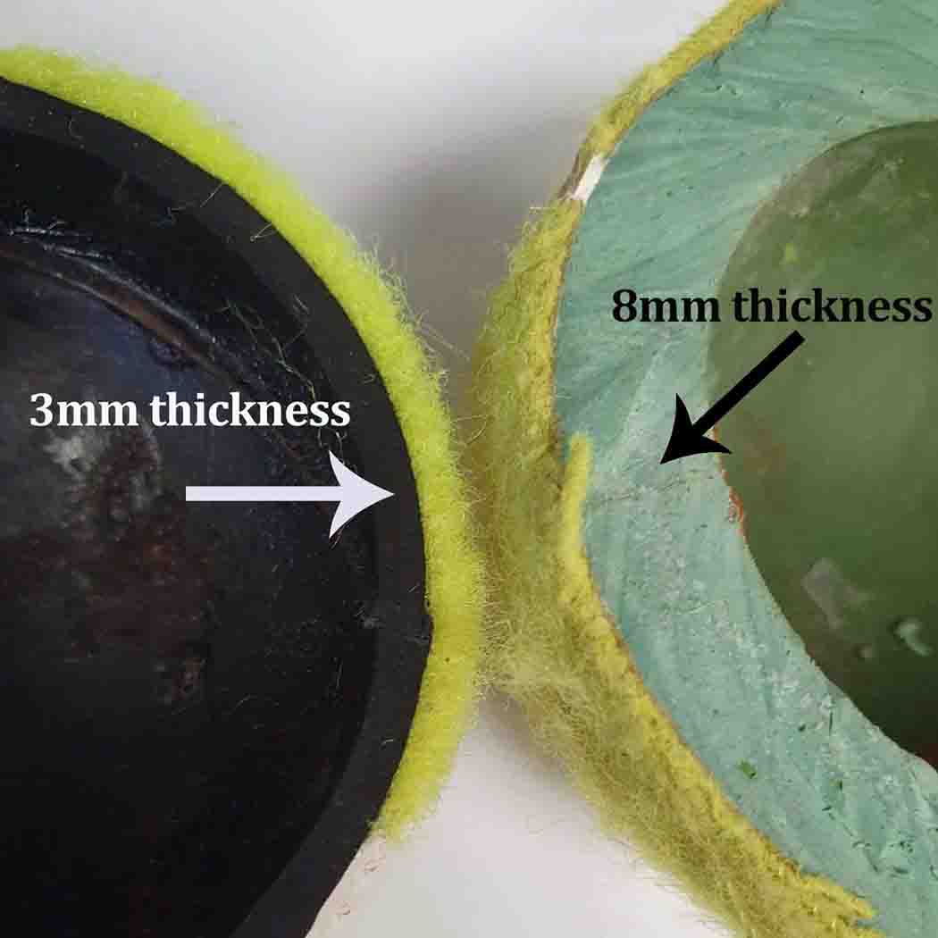 Double Strength Dog Tennis Ball - Durable, for Active Dogs