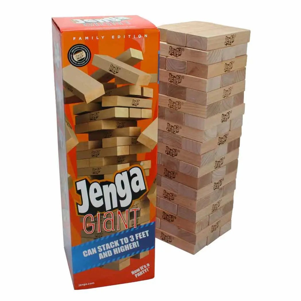 Jenga® Giant - Family Edition - Hardwood Game by Hasbro