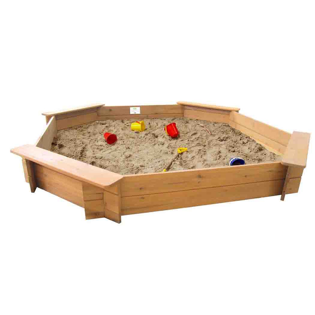 1.8m Diameter Octagonal Wooden Sandpit