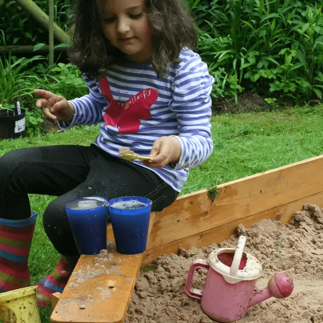 1.8m Diameter Octagonal Wooden Sandpit