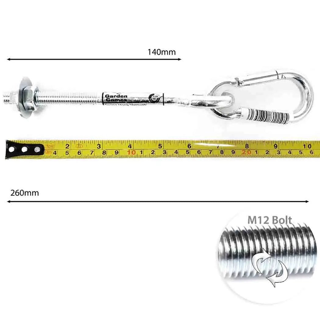 Swing Hook Through M12 - Strong and Secure