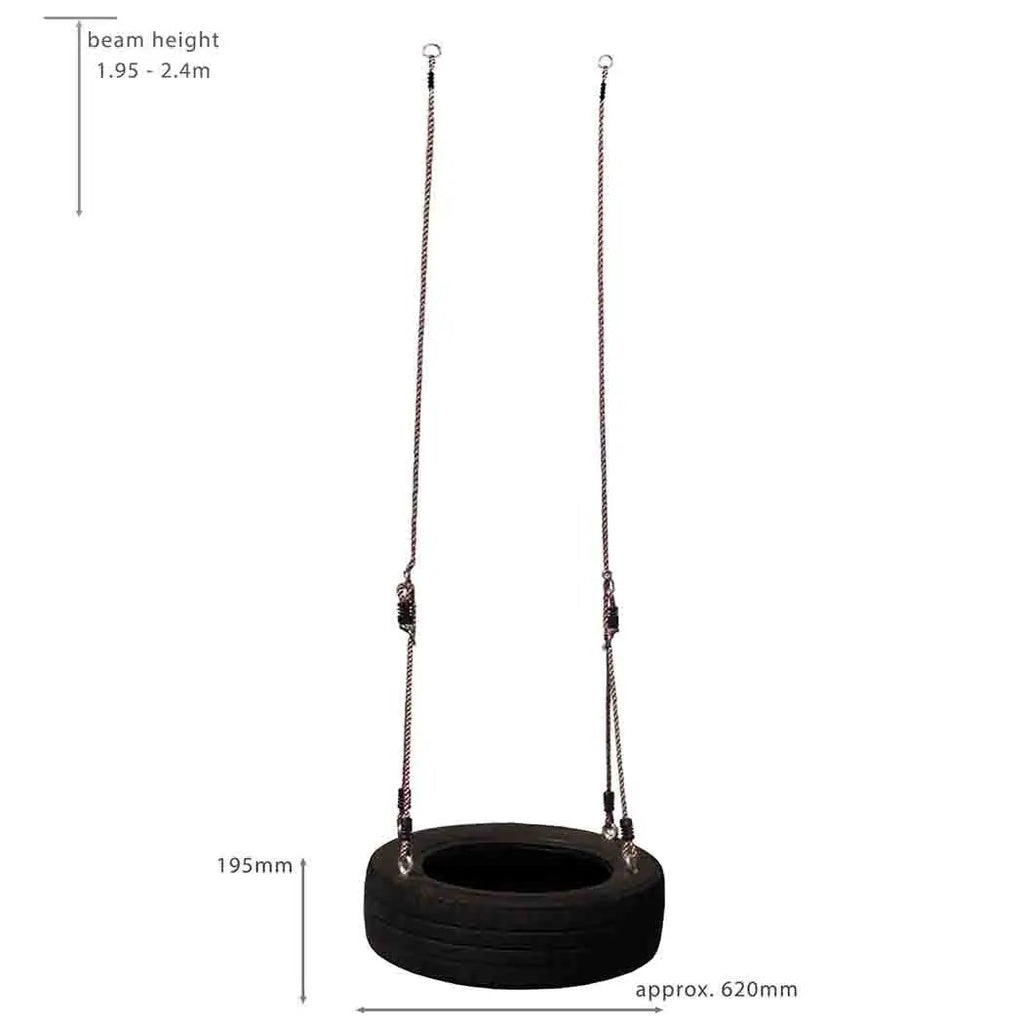 Horizontal Tyre Swing  - Long-Lasting & Fun
