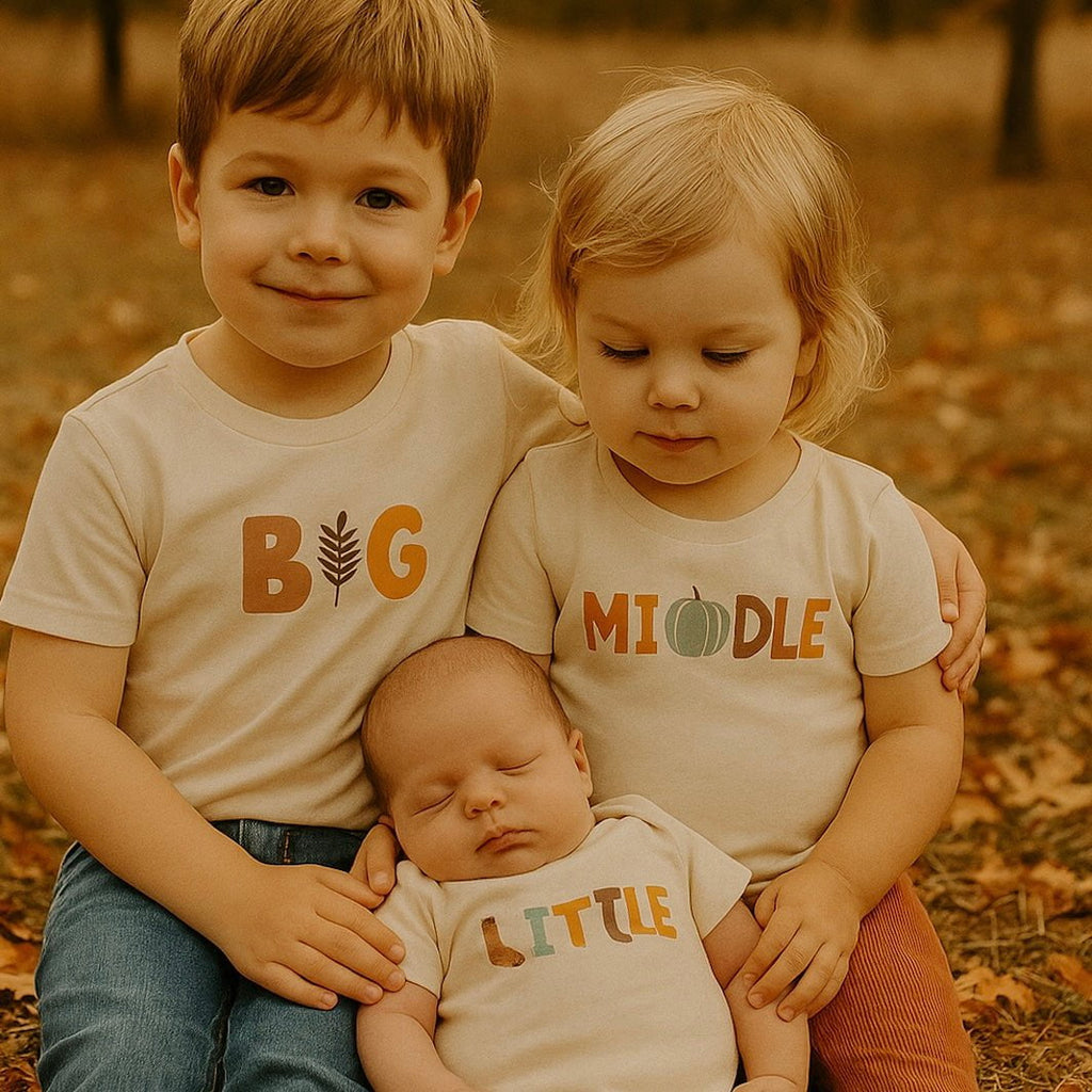 Big Autumn Graphic Tee for Toddlers