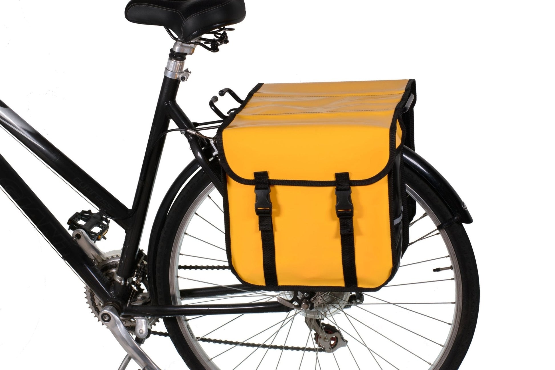 BikyBag Classic CW - Waterproof Bicycle Double Panniers (Yellow)