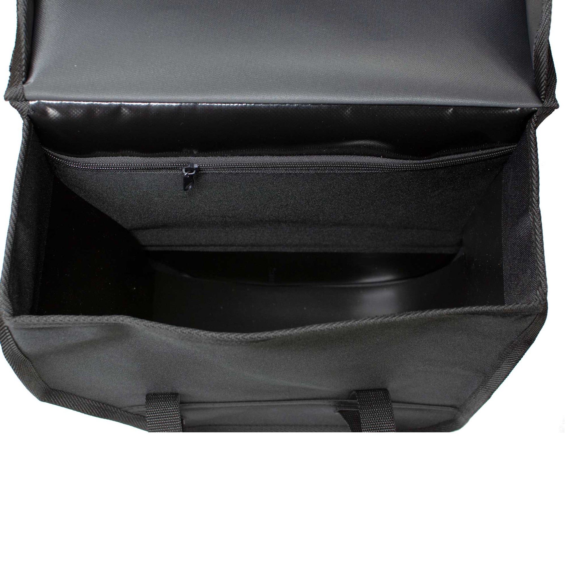 BikyBag Model M  - Bicycle Double Panniers (Black)