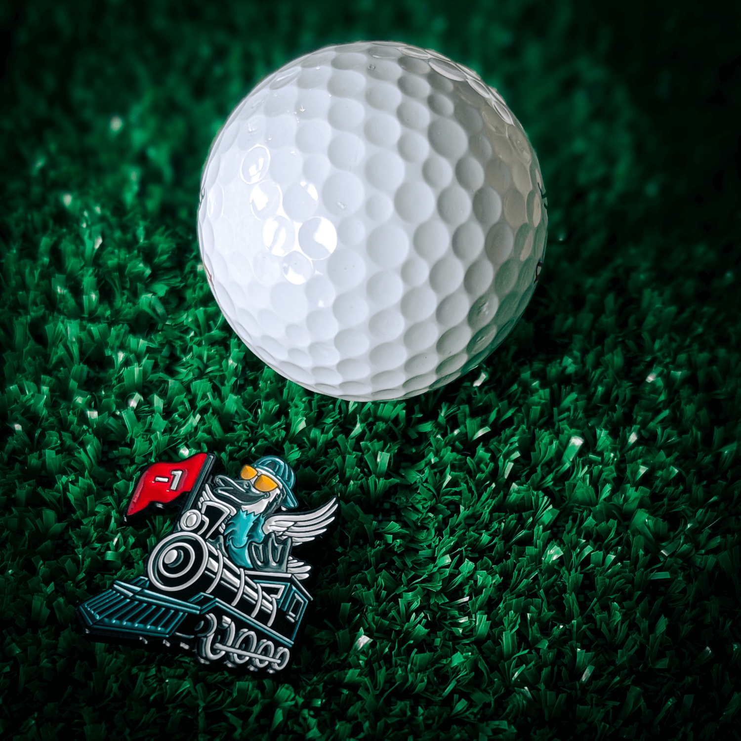 Birdie Train Golf Ball Marker