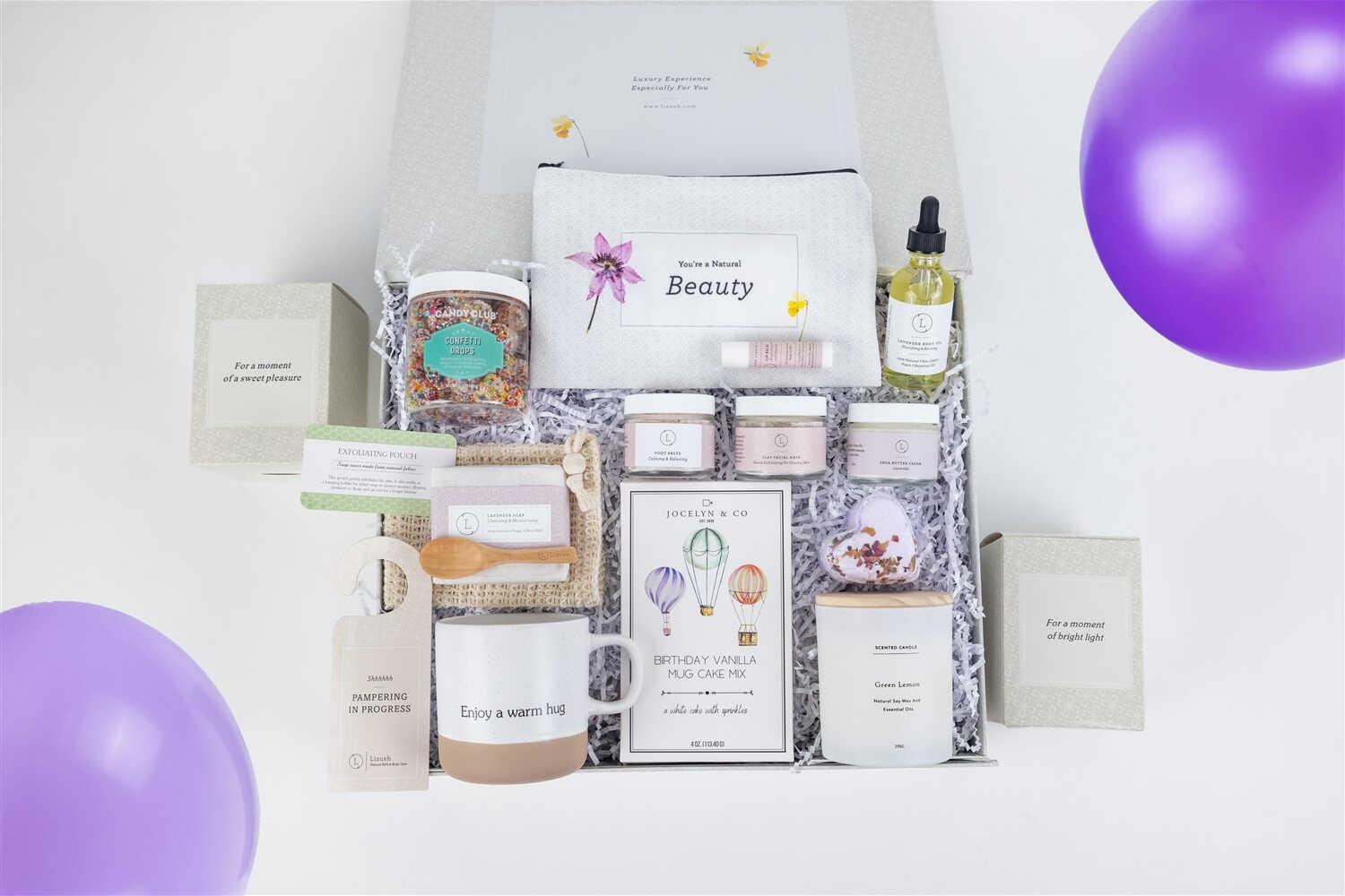 Pampering Birthday Gift Set of 15 Items