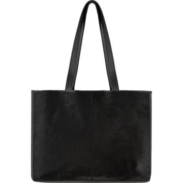 Black Leather Horizontal Tote – Stylish & Spacious for Everyday Use by Brix + Bailey at brixbailey.com