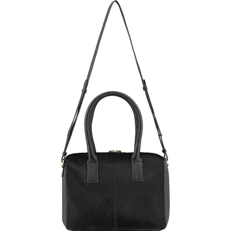 Black Leather Convertible Crossbody Bag – Chic & Versatile by Brix + Bailey at brixbailey.com