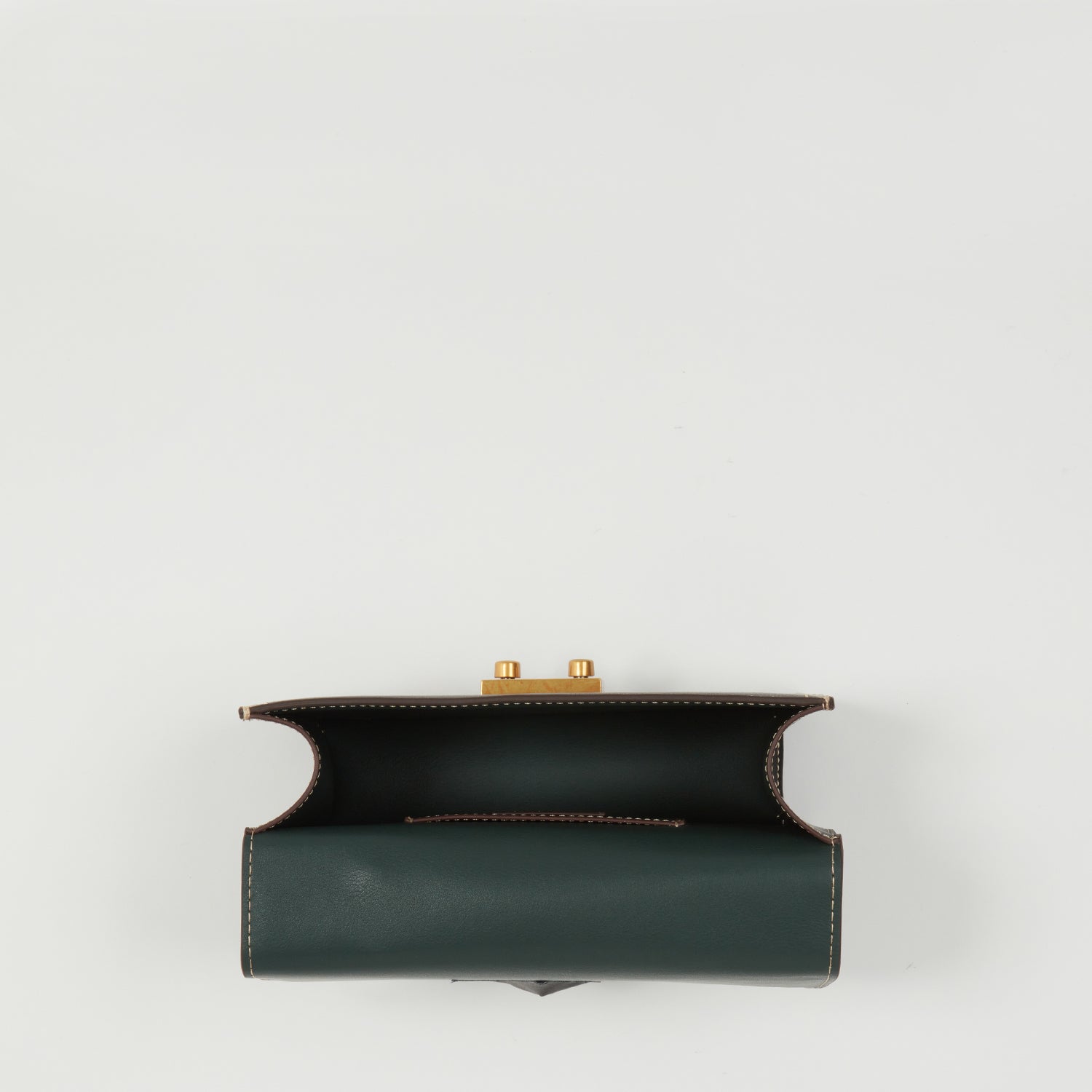 Black Leather Small Crossbody Bag