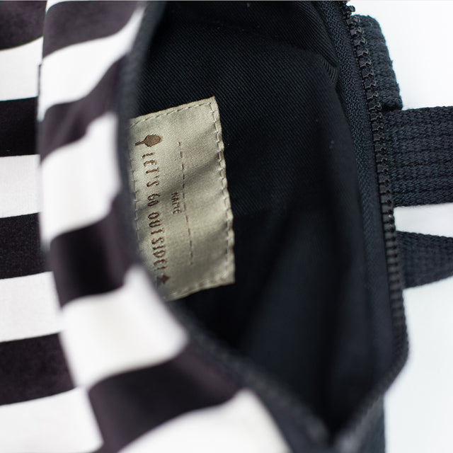 Chic Striped Backpack – Elegant, Durable & Functional by Muni at brixbailey.com