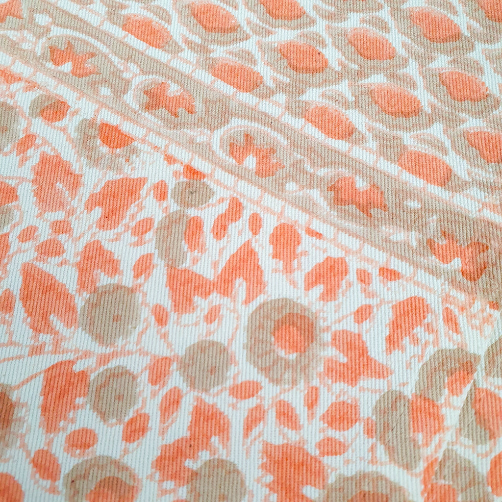 Block-printed organic cotton placemats (set of 2)