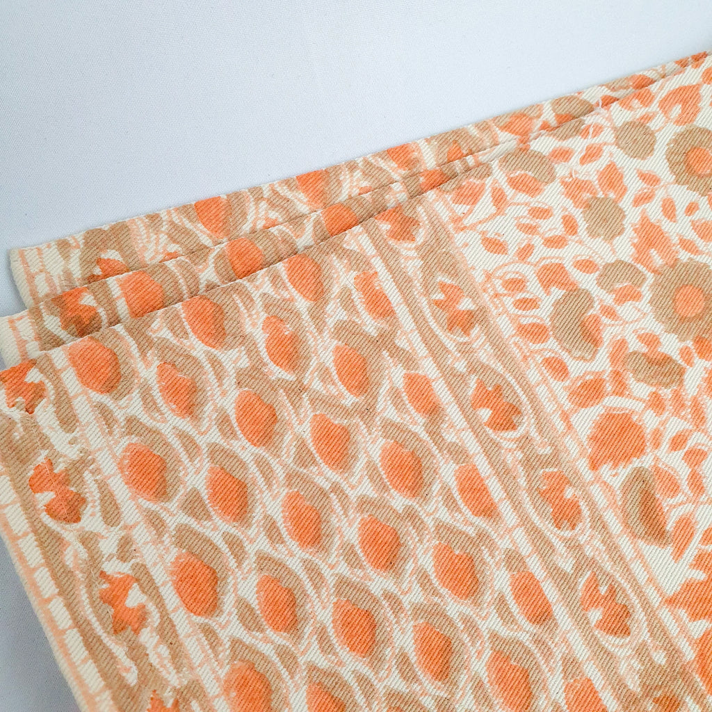 Block-printed organic cotton placemats (set of 2)