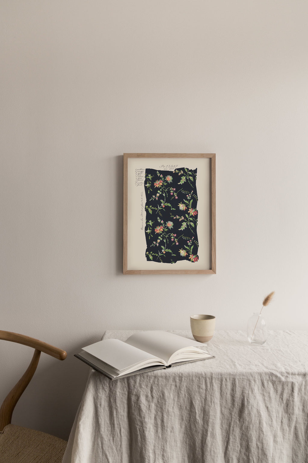 No.016 - Midnight Blooms - Vintage Archive Poster Prints