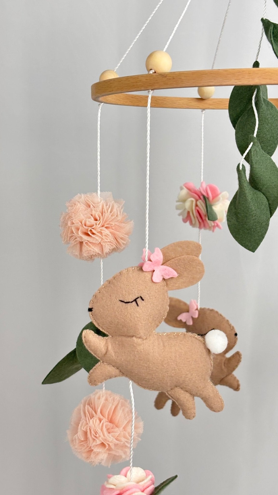 Blossom Bunny Cot Mobile