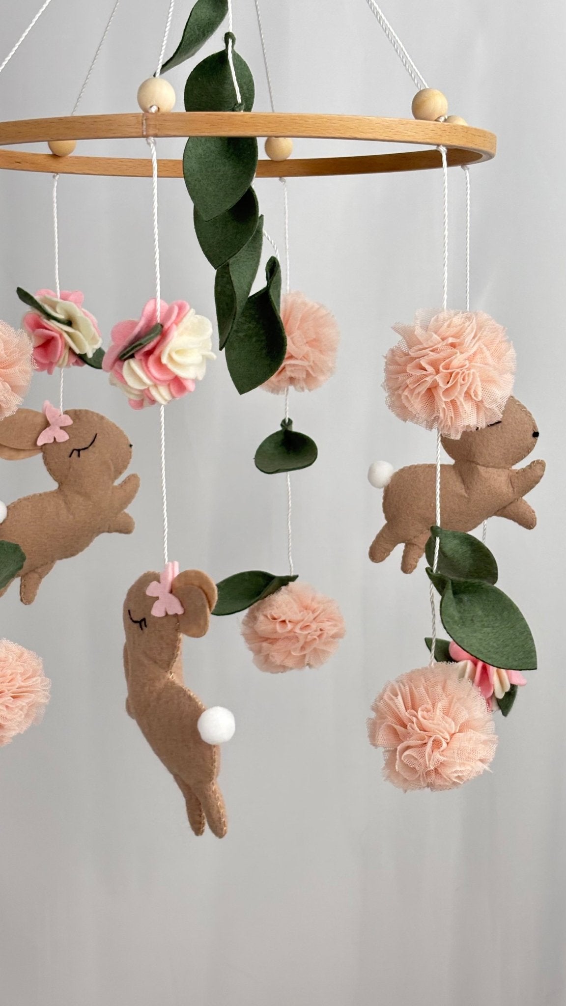 Blossom Bunny Cot Mobile