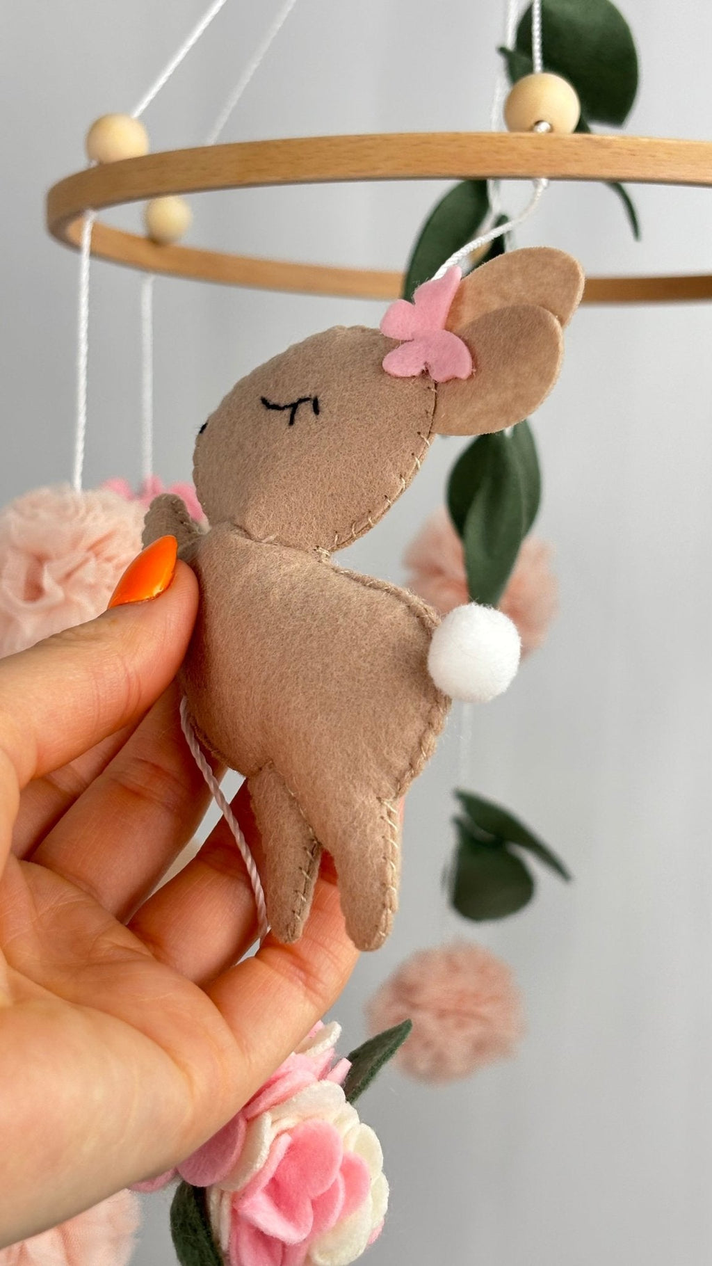 Blossom Bunny Cot Mobile