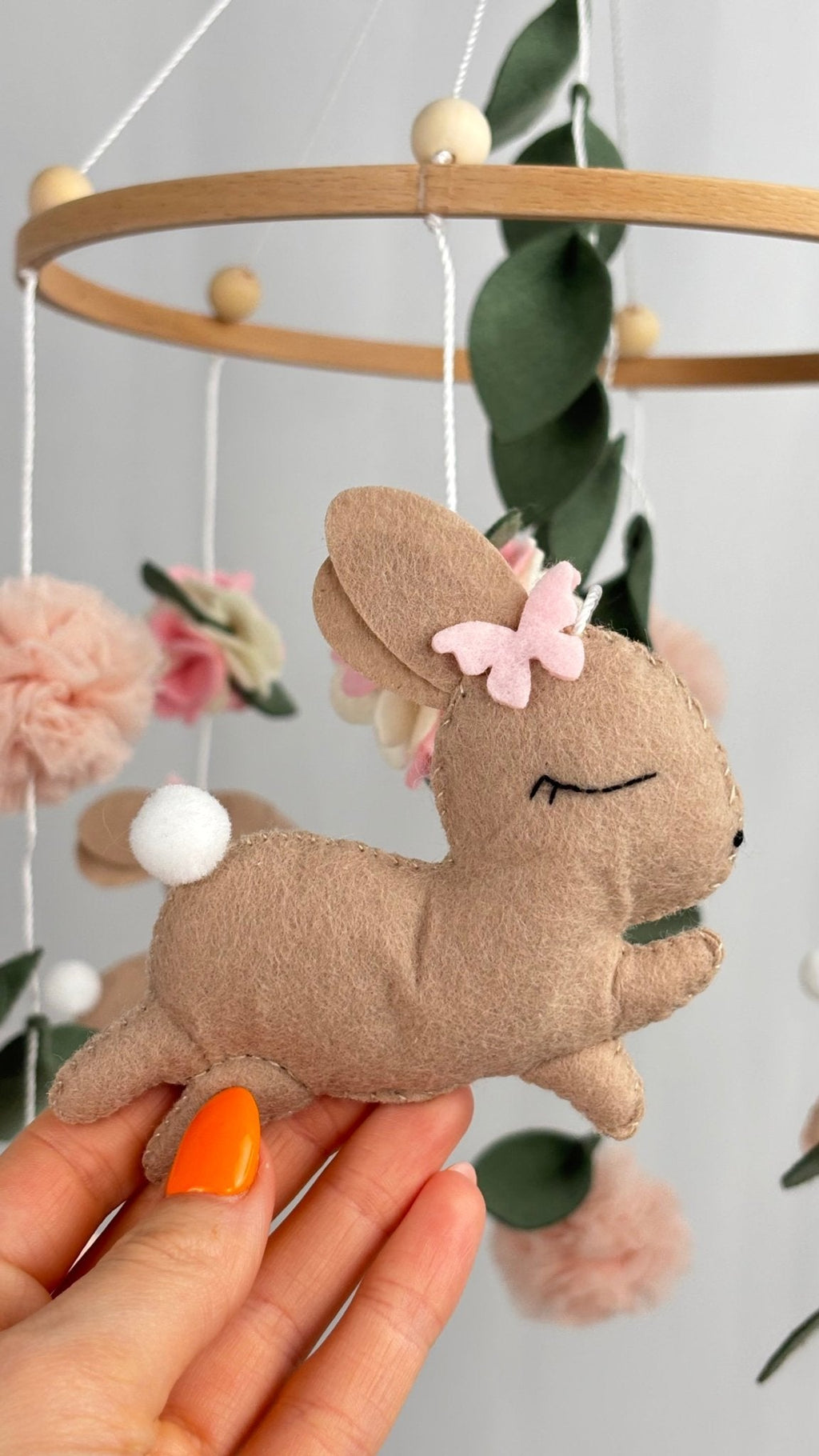 Blossom Bunny Cot Mobile