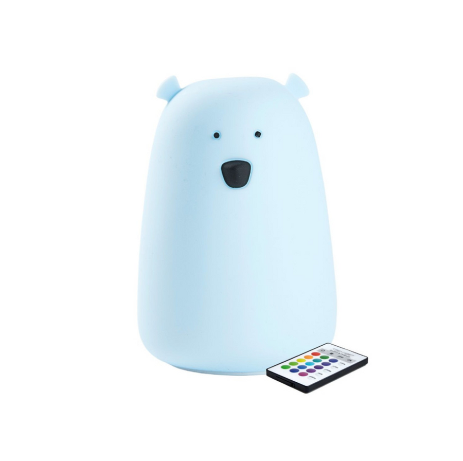 Big Teddy Bear Night Lamp – Safe, Colorful & Child-Friendly by Rabbit & Friends at brixbailey.com