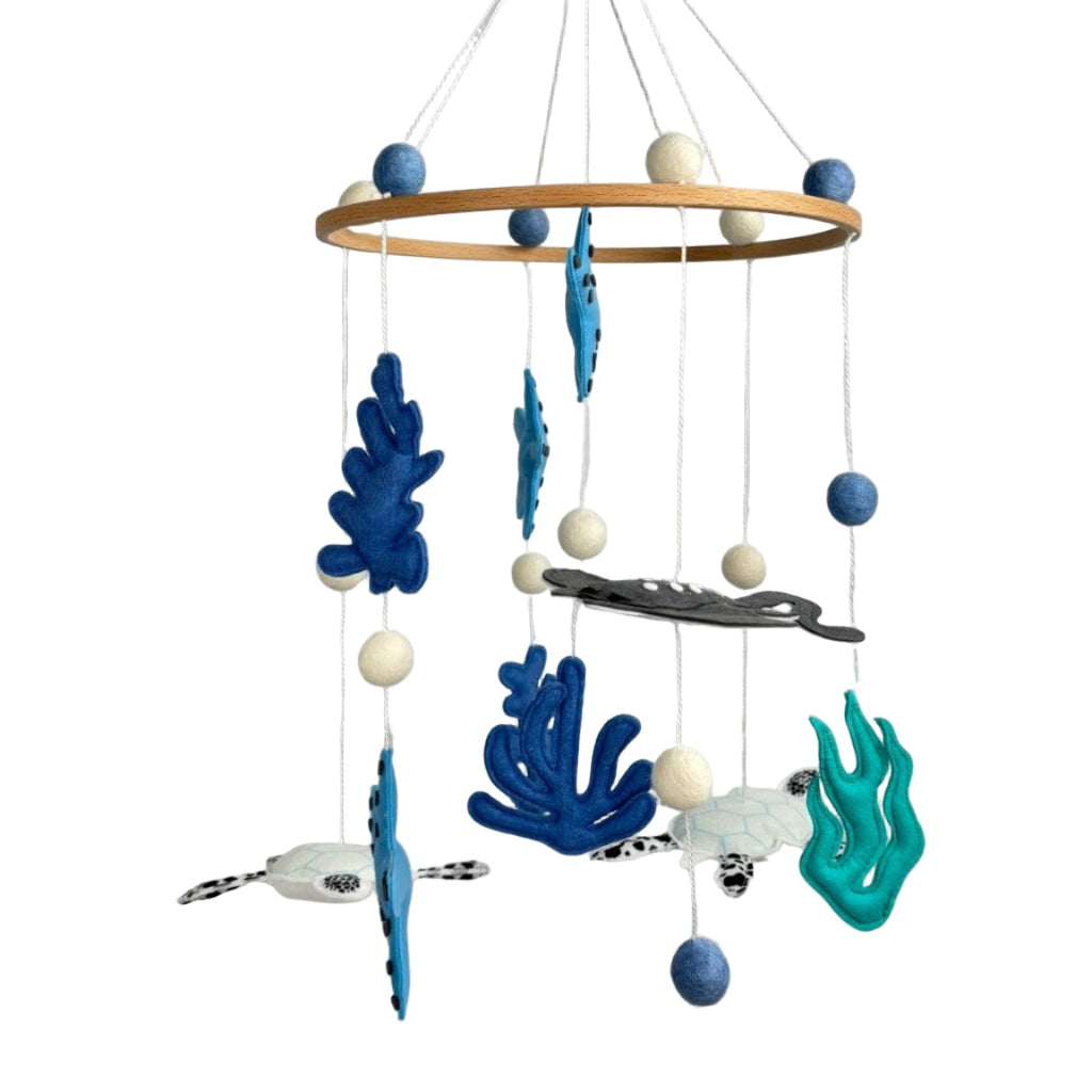 Blue Sea Cot Mobile