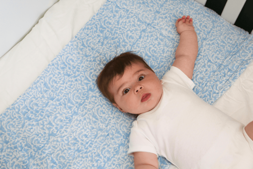 Coral Muslin Swaddle