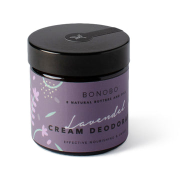 Lavender-Scented Unisex Deodorant Balm – Natural & Nourishing by BONOBO at www.brixbailey.com