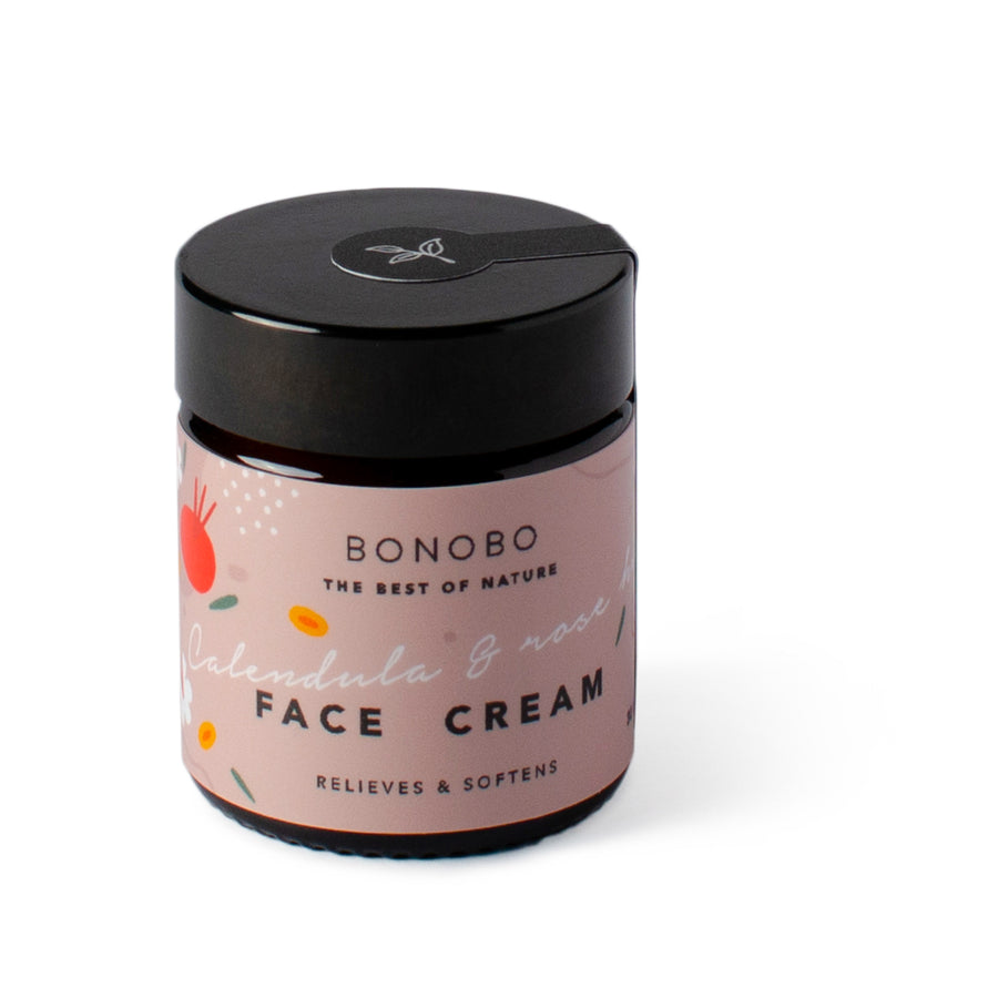 Luxurious Face Cream with Calendula & Rosehip – Soothes & Rejuvenates by BONOBO at www.brixbailey.com