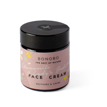 Chamomile & Lady’s Bedstraw Cream – Soothing & Moisturizing by BONOBO at www.brixbailey.com