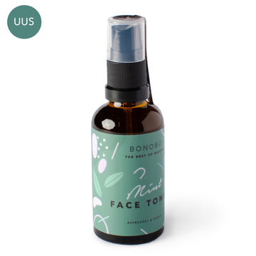 Refreshing Peppermint Face Tonic - Natural Glow & Tone by BONOBO at www.brixbailey.com