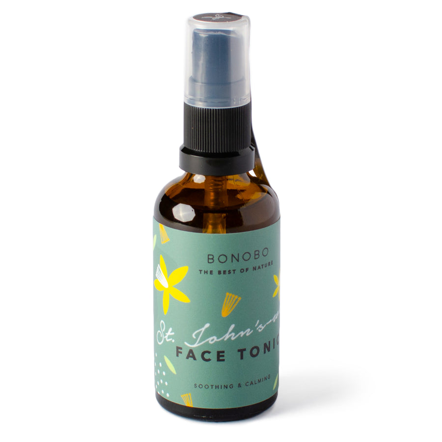 Nordic Organic Face Tonic with St. John's Wort – Refresh & Soothe  by BONOBO at www.brixbailey.com