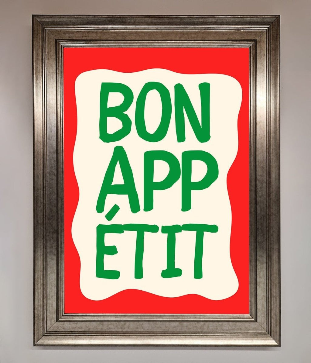 Bonappetit Framed Poster
