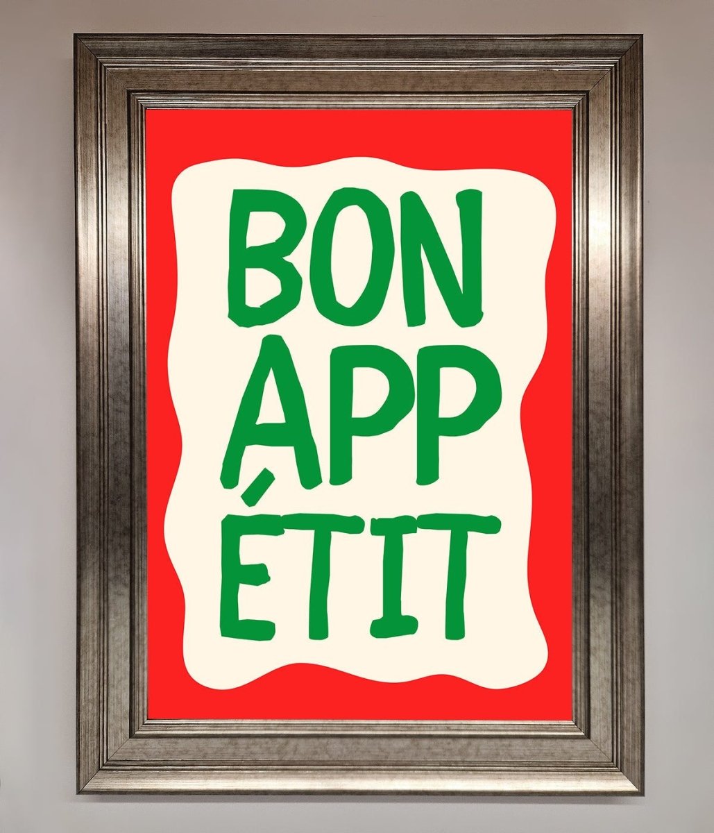 Bonappetit Framed Poster