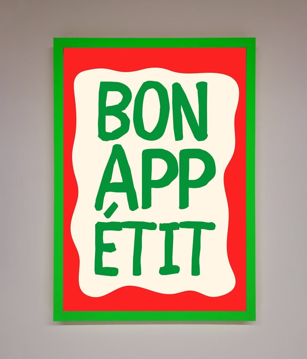 Bonappetit Framed Poster
