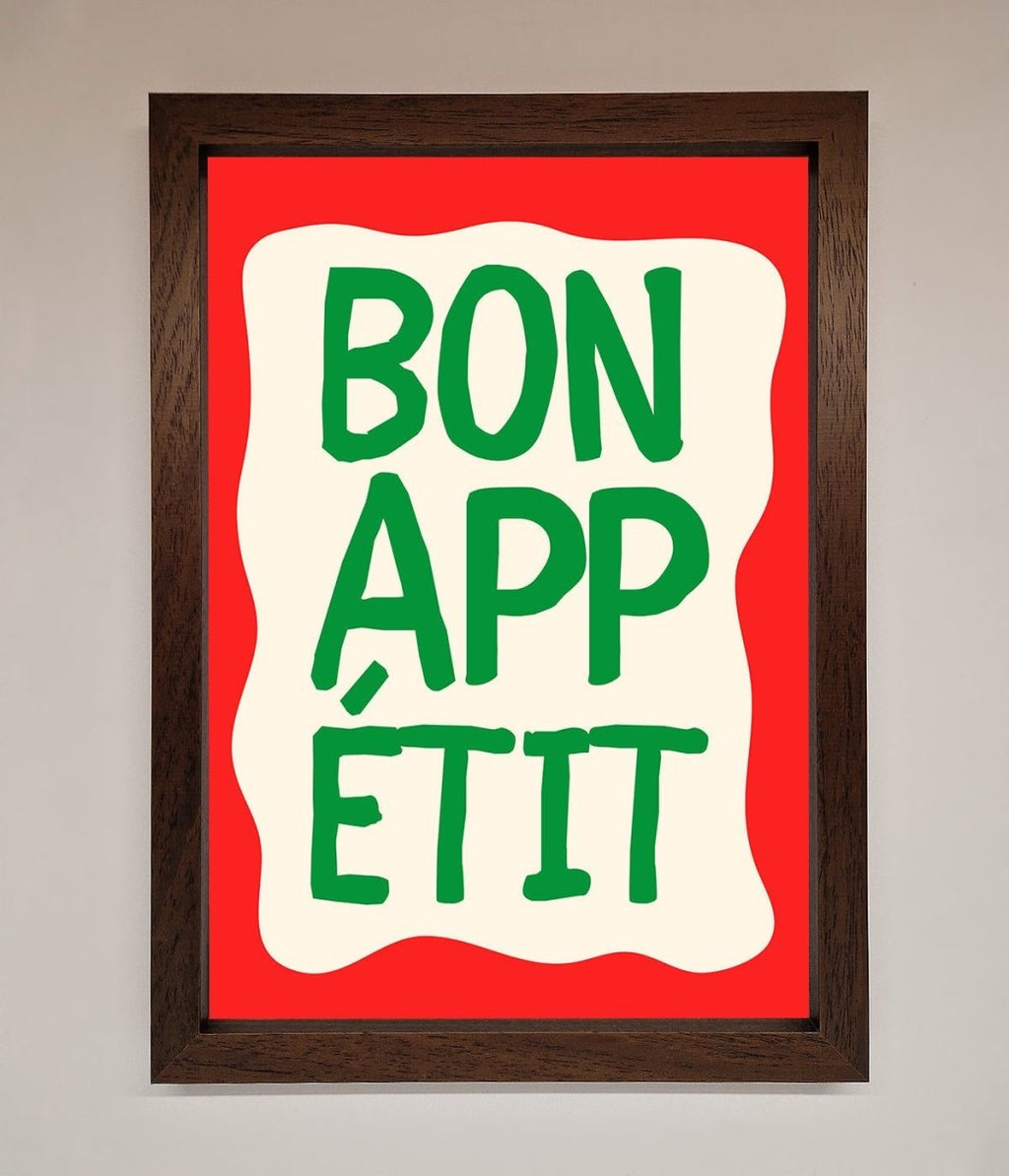 Bonappetit Framed Poster