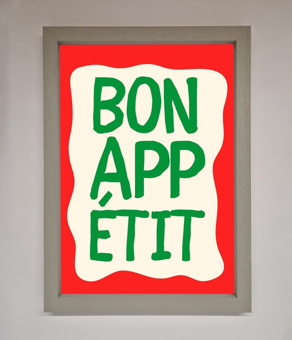 Bonappetit Framed Poster