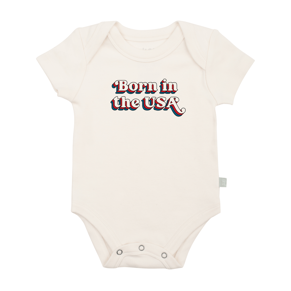 Graphic Bodysuit Born in the USA